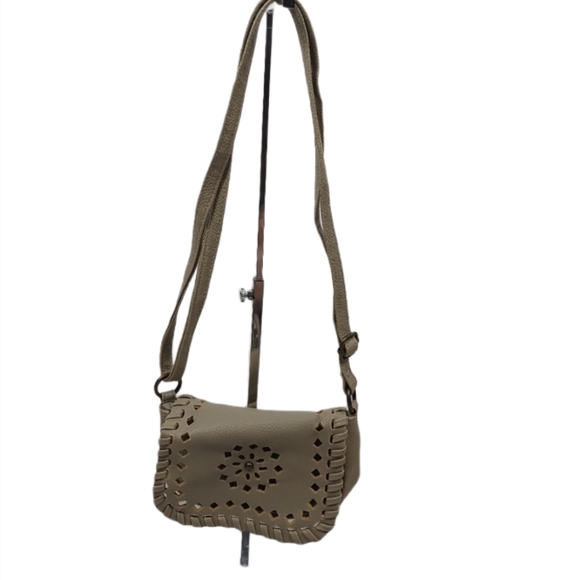 Mossimo Supply Co. Handbags - Mossimo army green laser cut crossbody bag